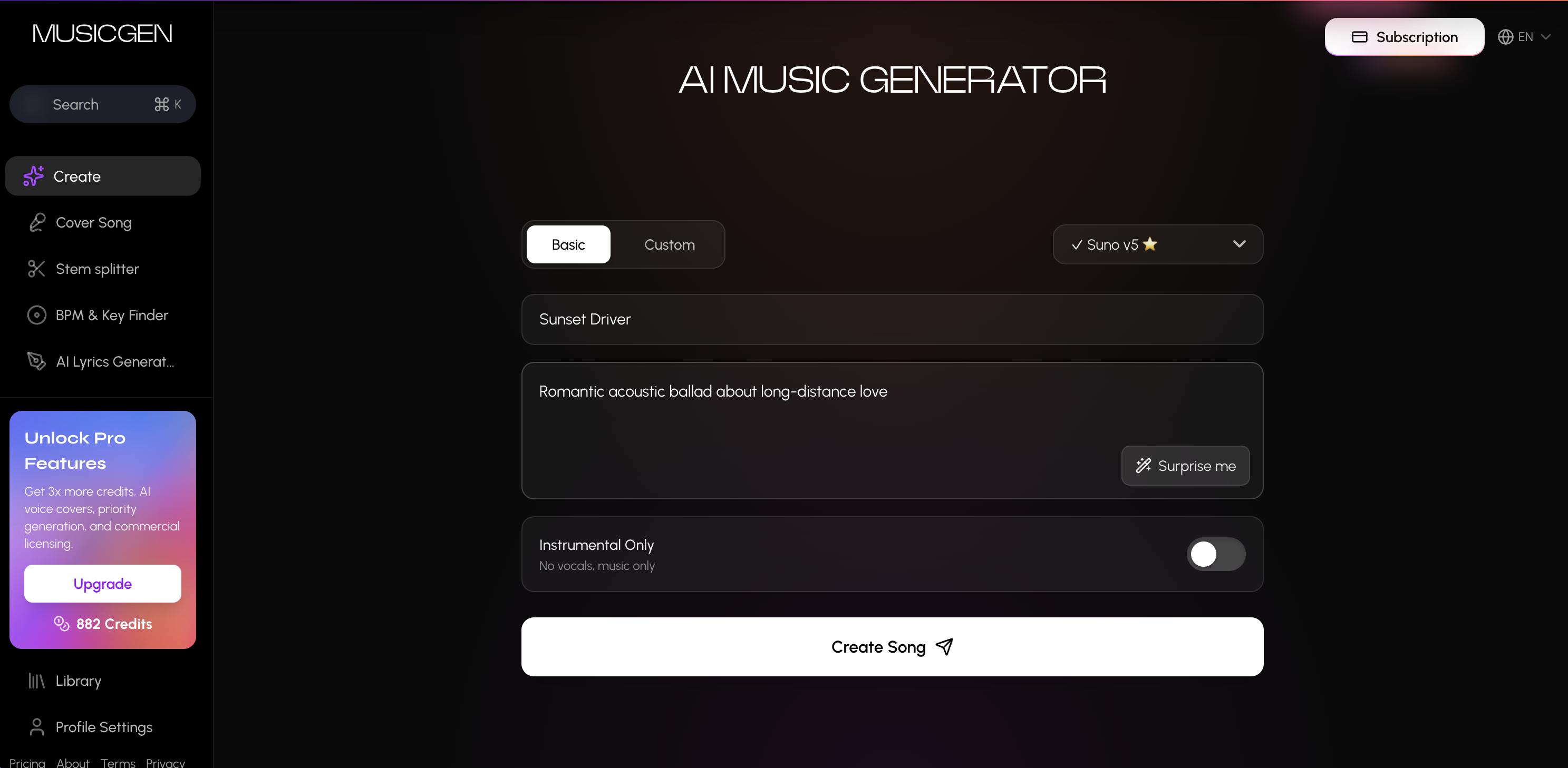 MusicGen.app preview