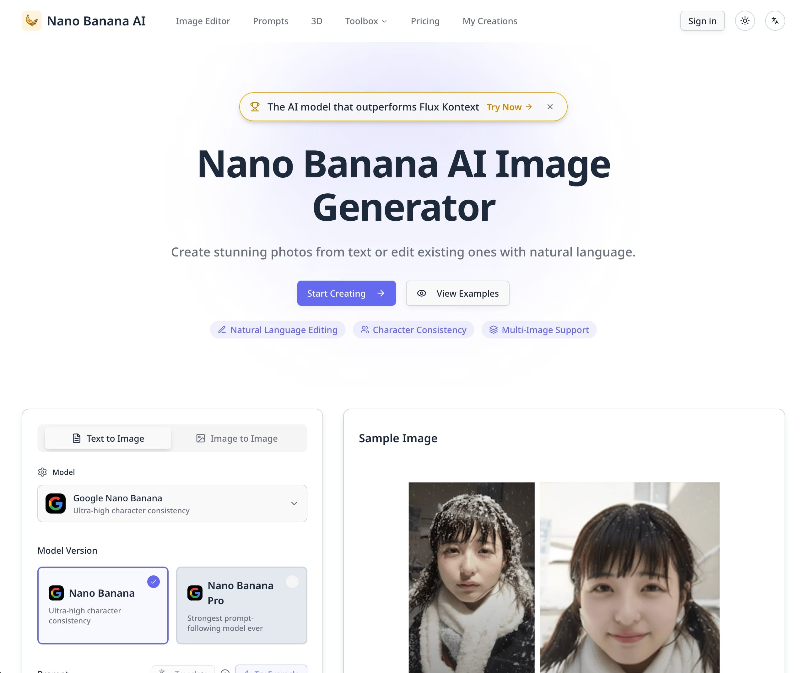 Nano Banana – AI-Powered Visual Workflow Suite preview