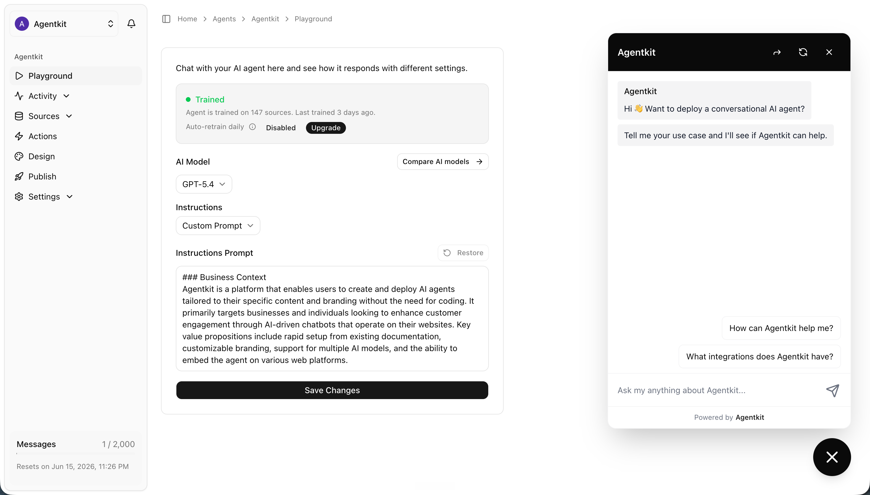 Agentkit.ai preview