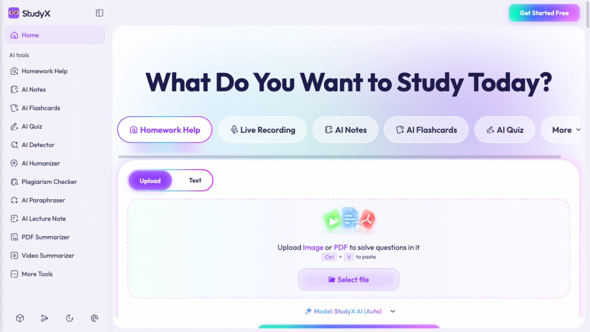 StudyX preview