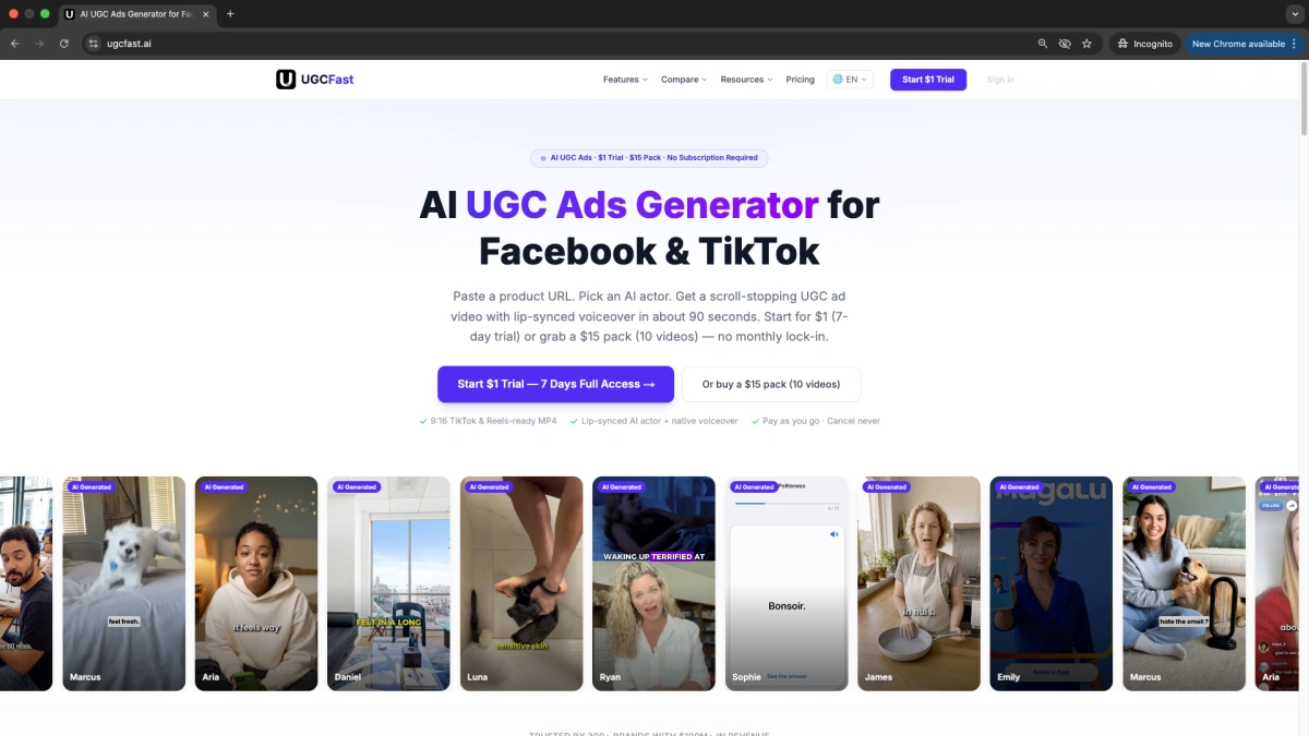 UGCFast preview