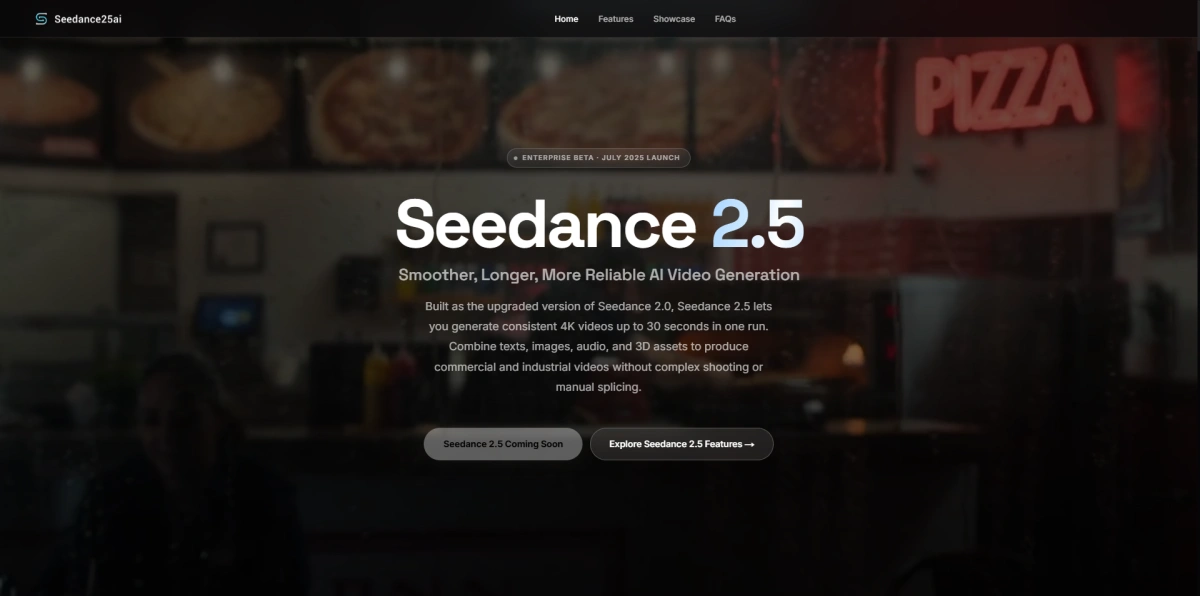 Seedance 2.5 preview