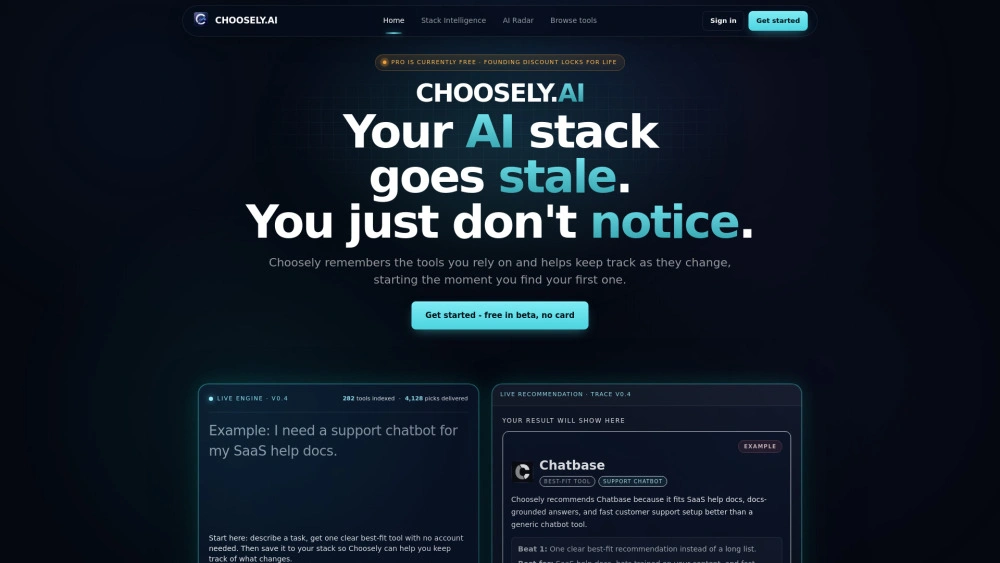 Choosely.ai preview