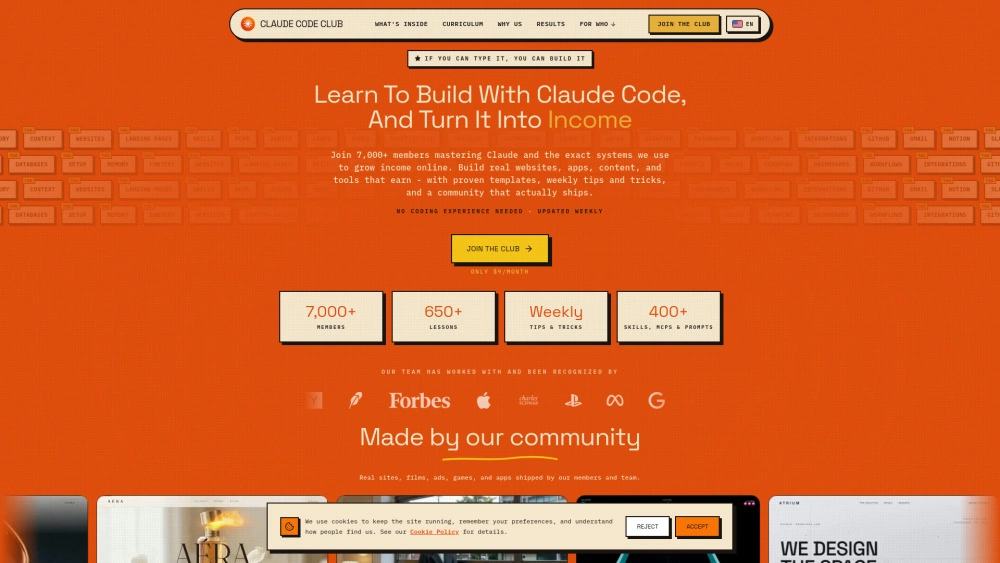 Claude Code Club preview
