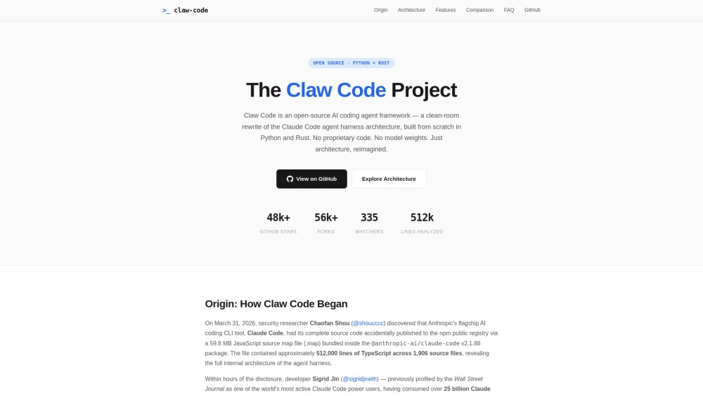 Claw Code preview