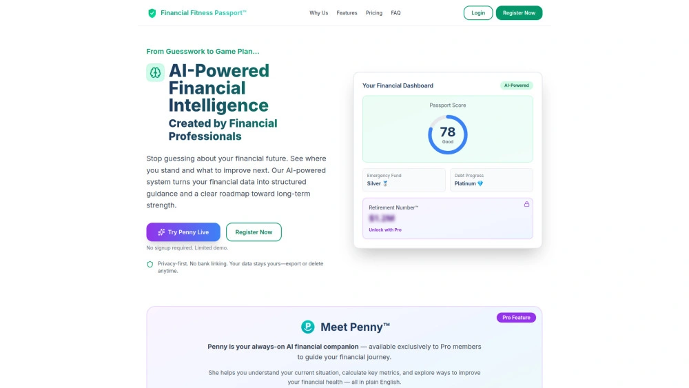 Financial Fitness Passport preview