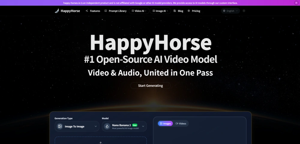 HappyHorse preview