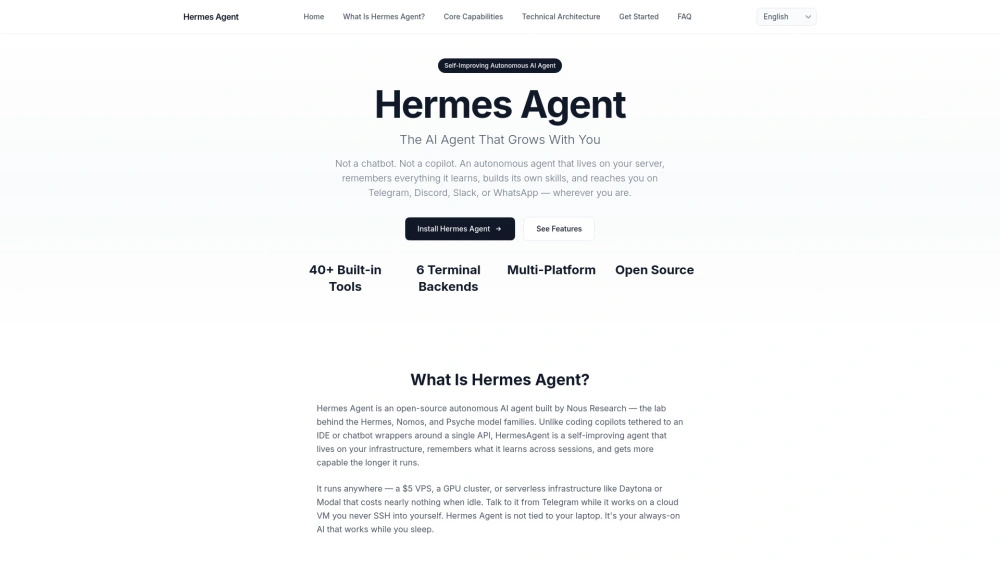 Hermes Agent preview