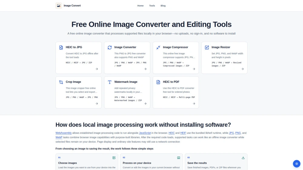Image Convert preview