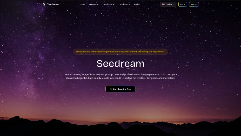 Seedream AI preview