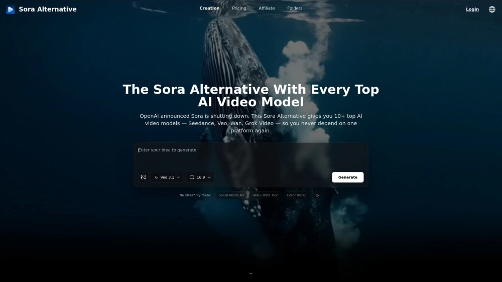 Sora Alternative preview