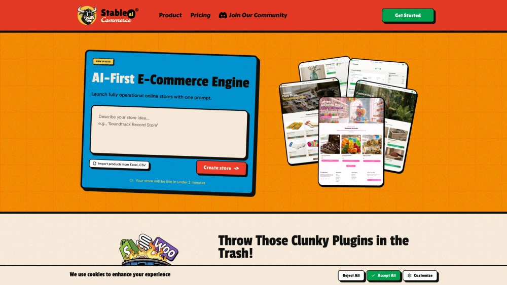 Stable Commerce preview