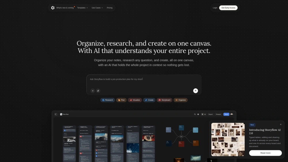Storyflow preview