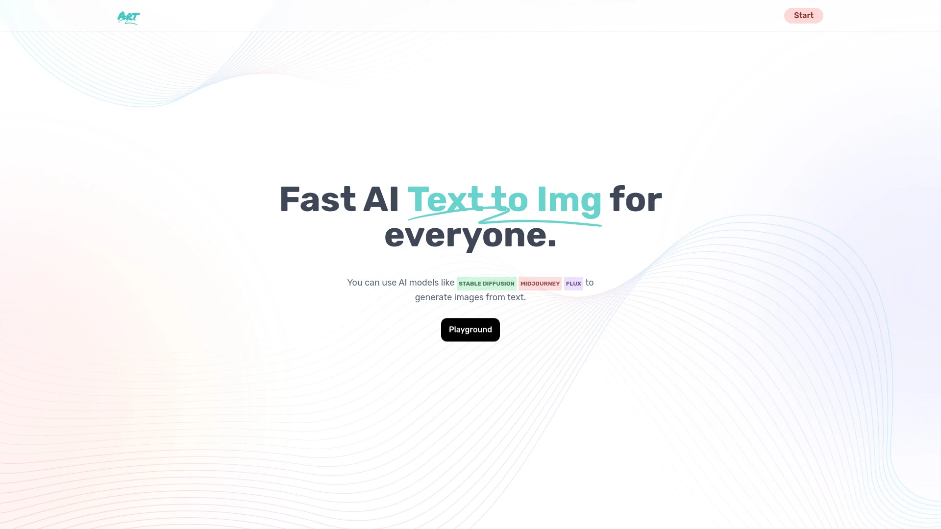 text2img.vip website preview