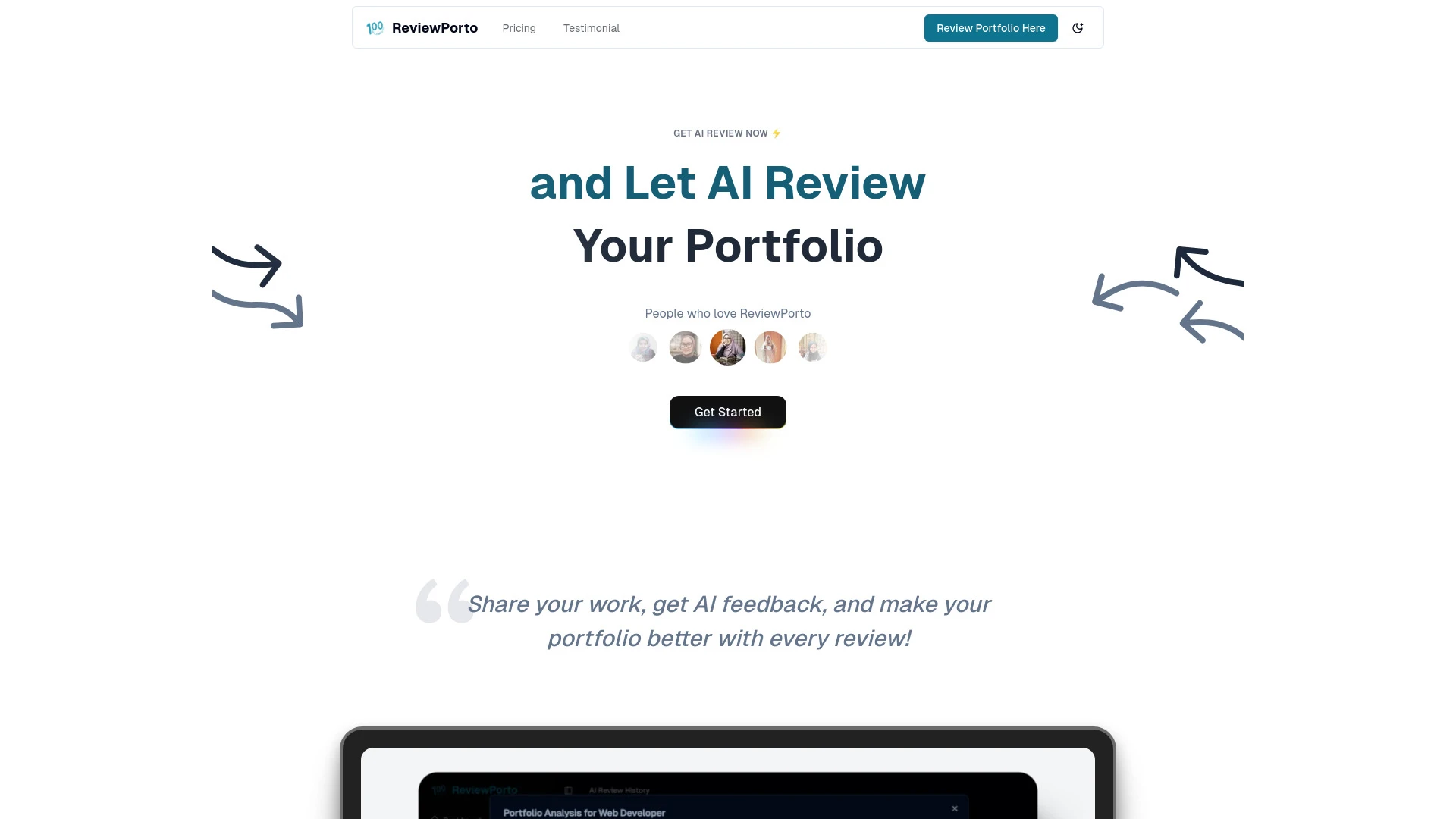 ReviewPorto website preview