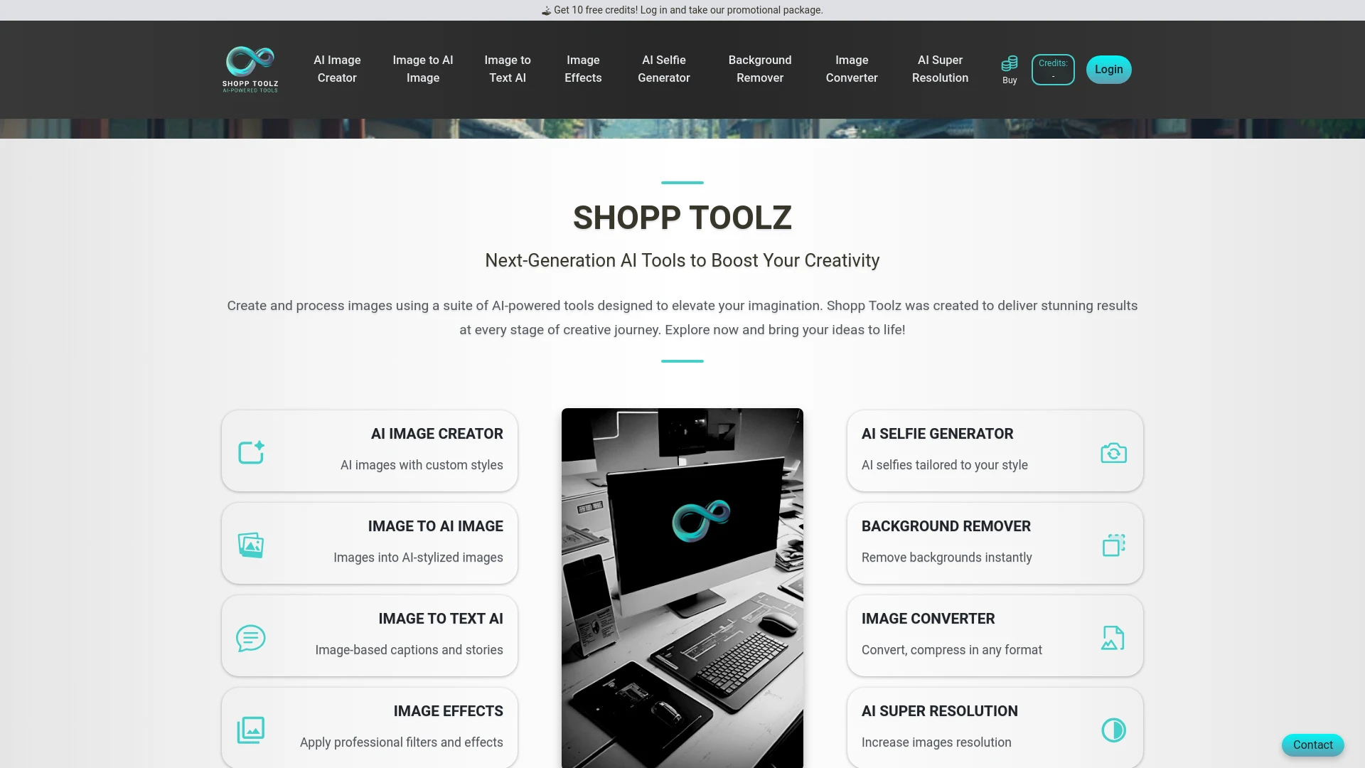 Shopp Toolz website preview