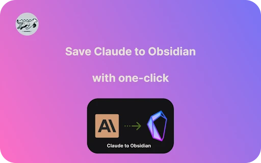 Claude to Obsidian website preview