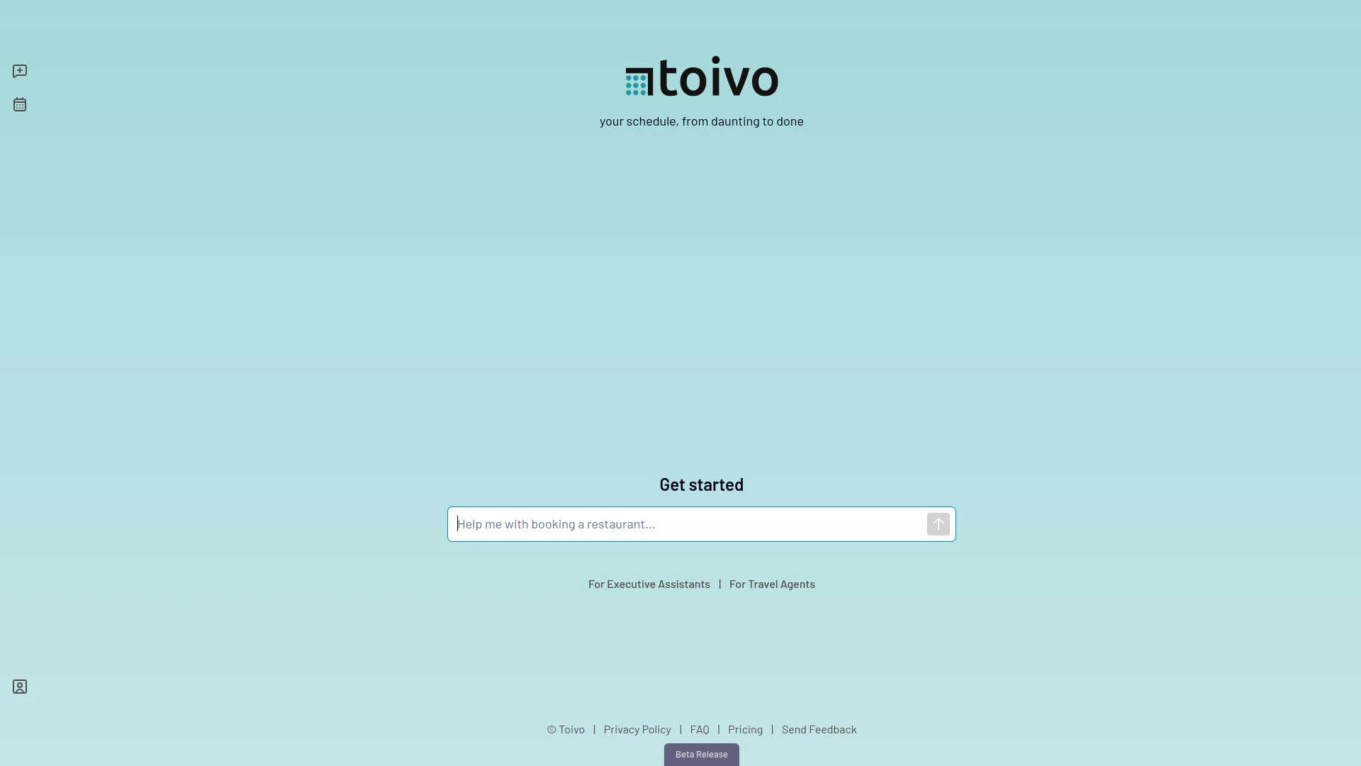 Toivo website preview