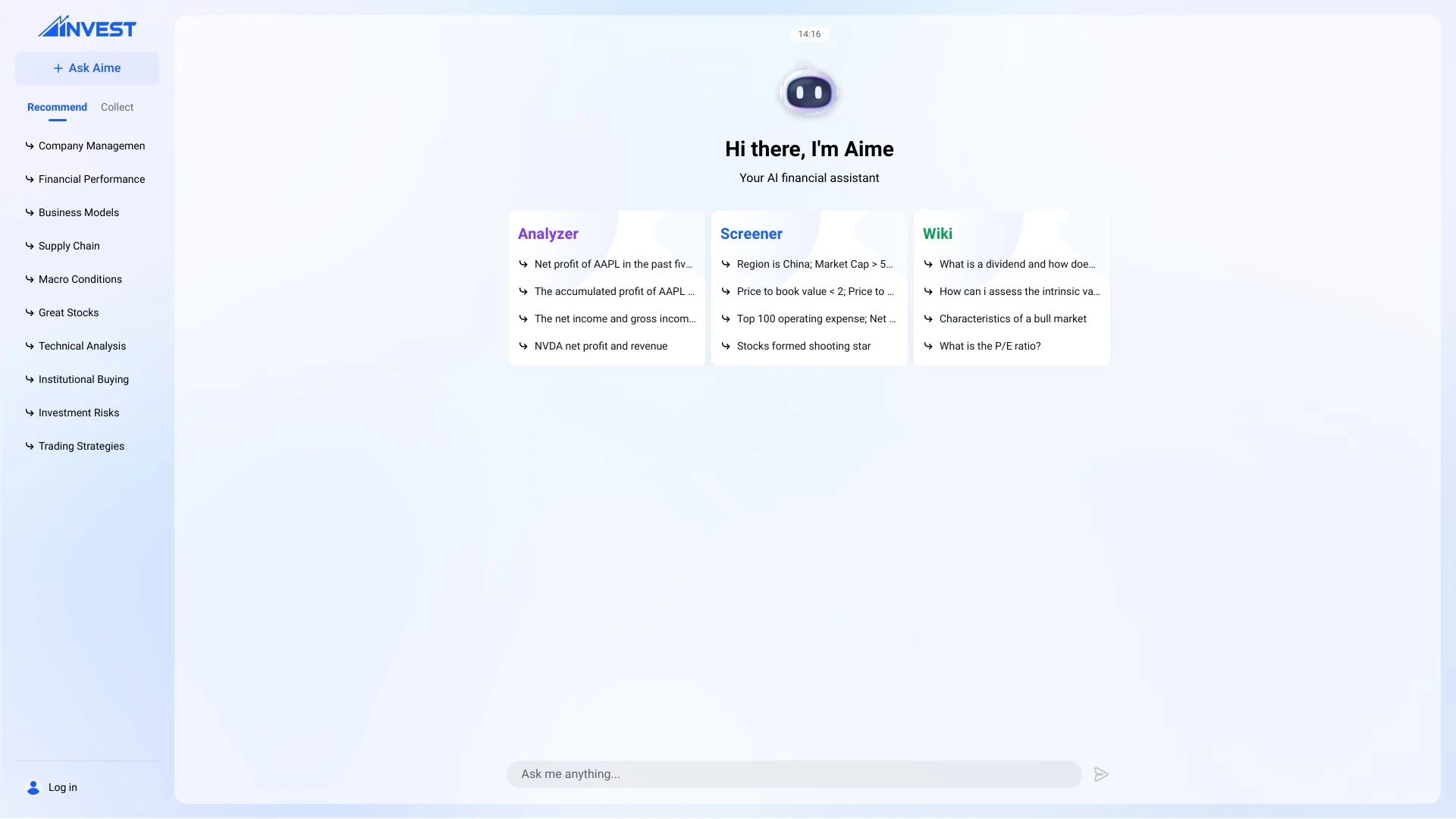 Aime website preview