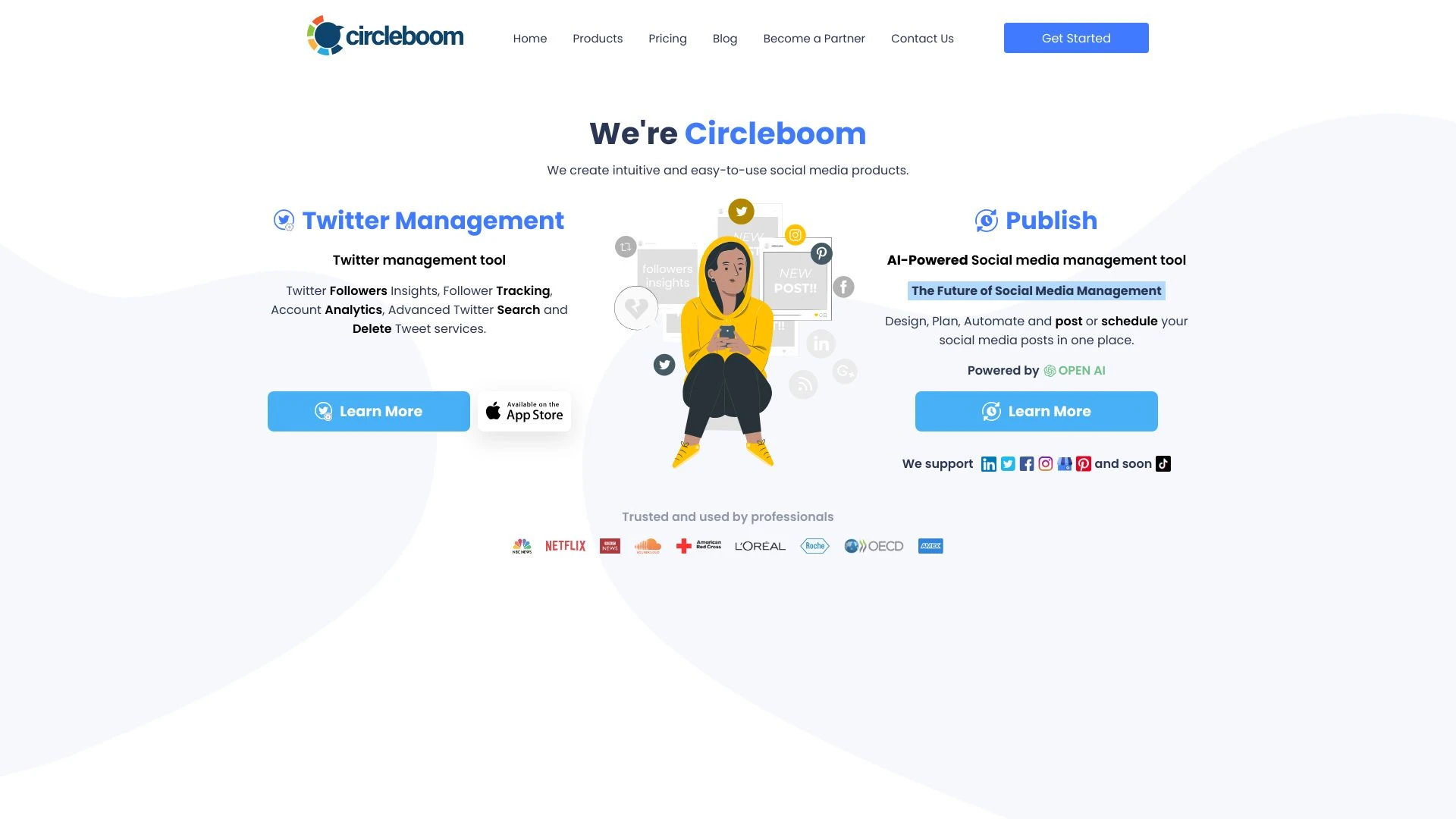 Circleboom website preview