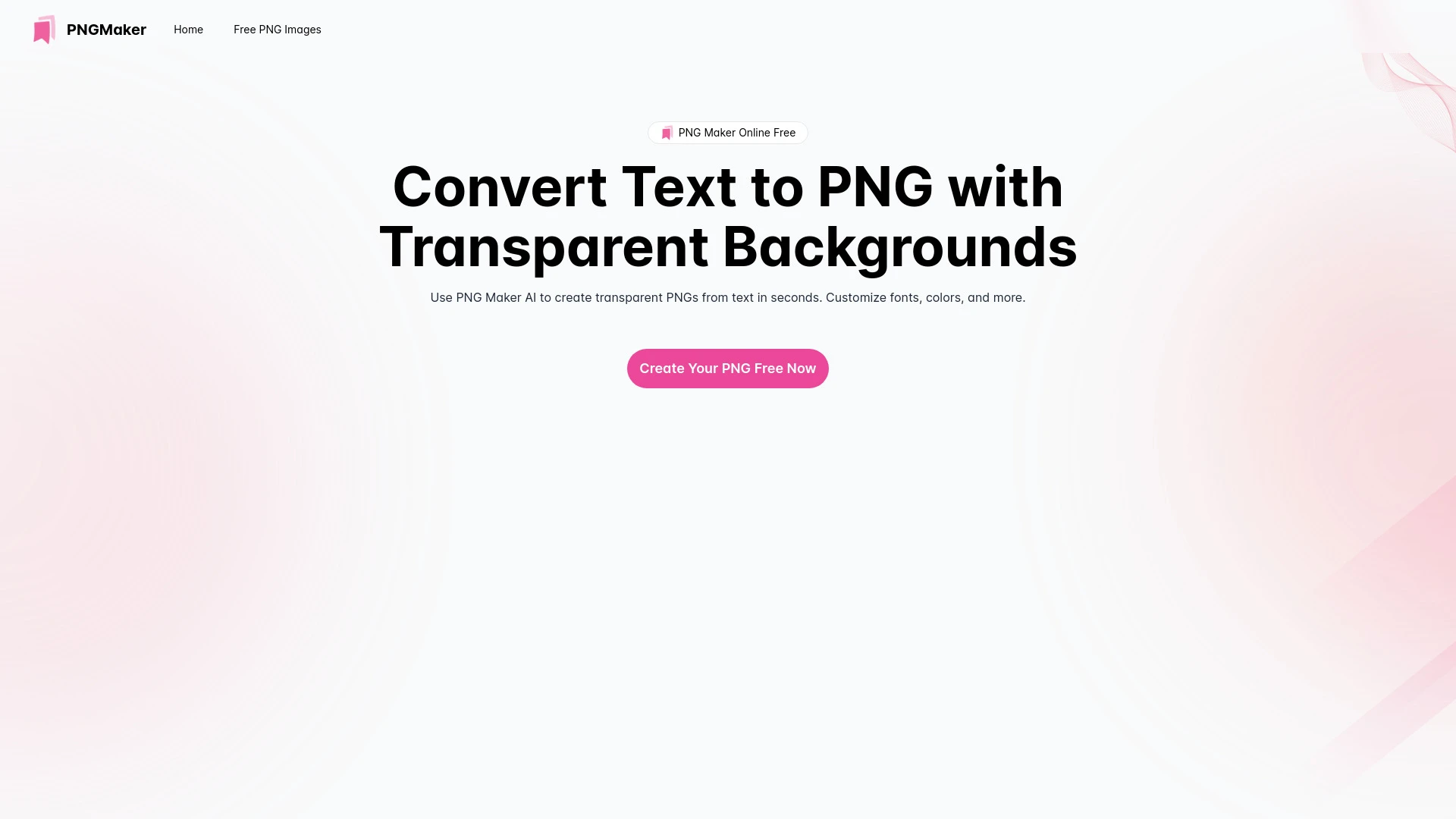 PNG Maker Online Free website preview