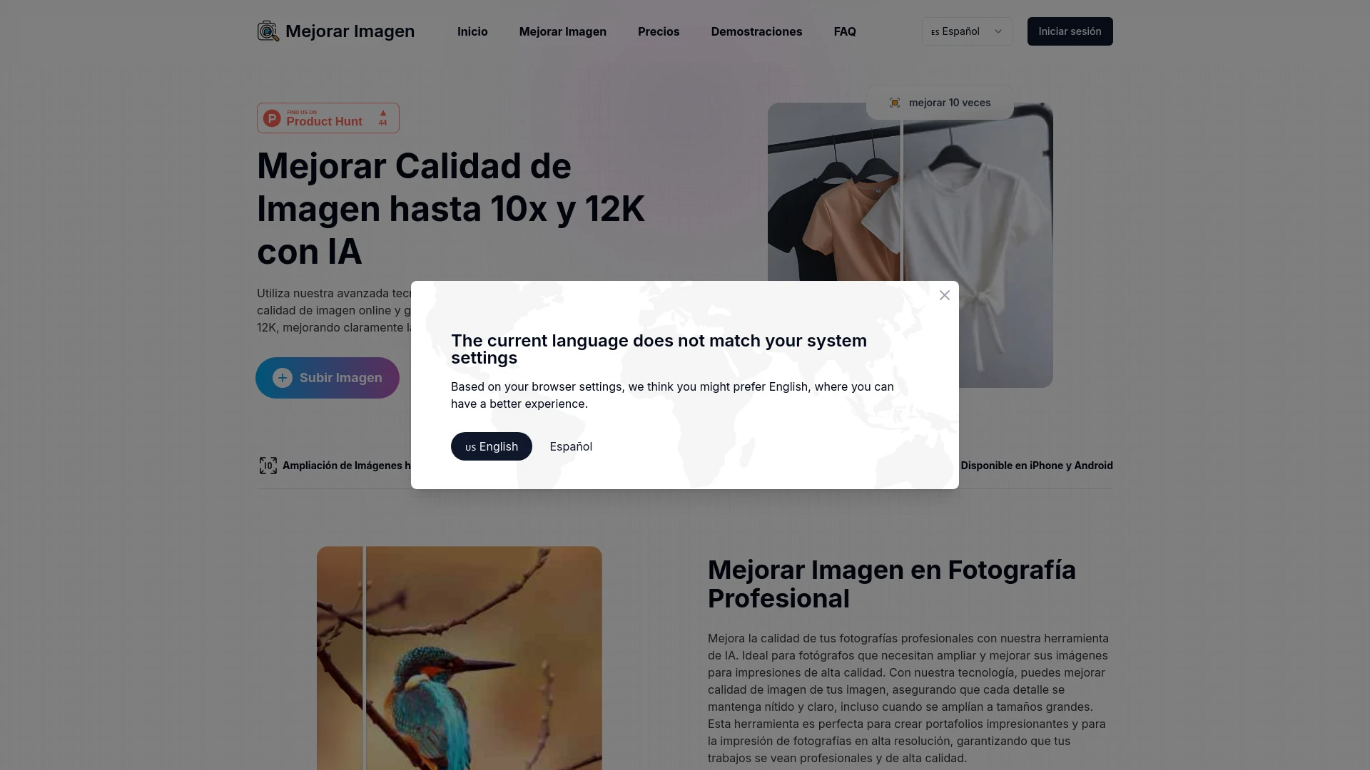 Mejorar Imagen website preview