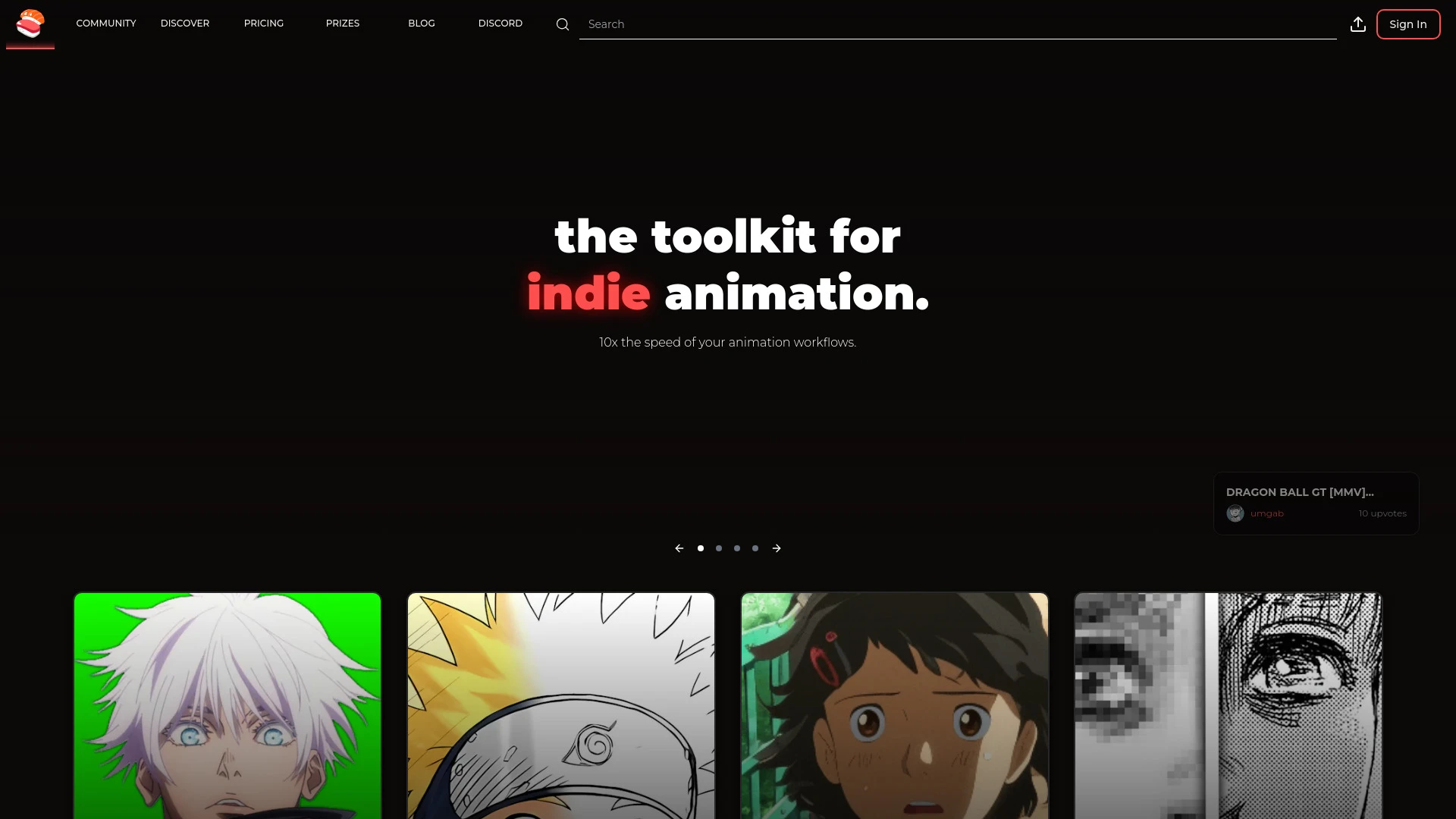 toona website preview