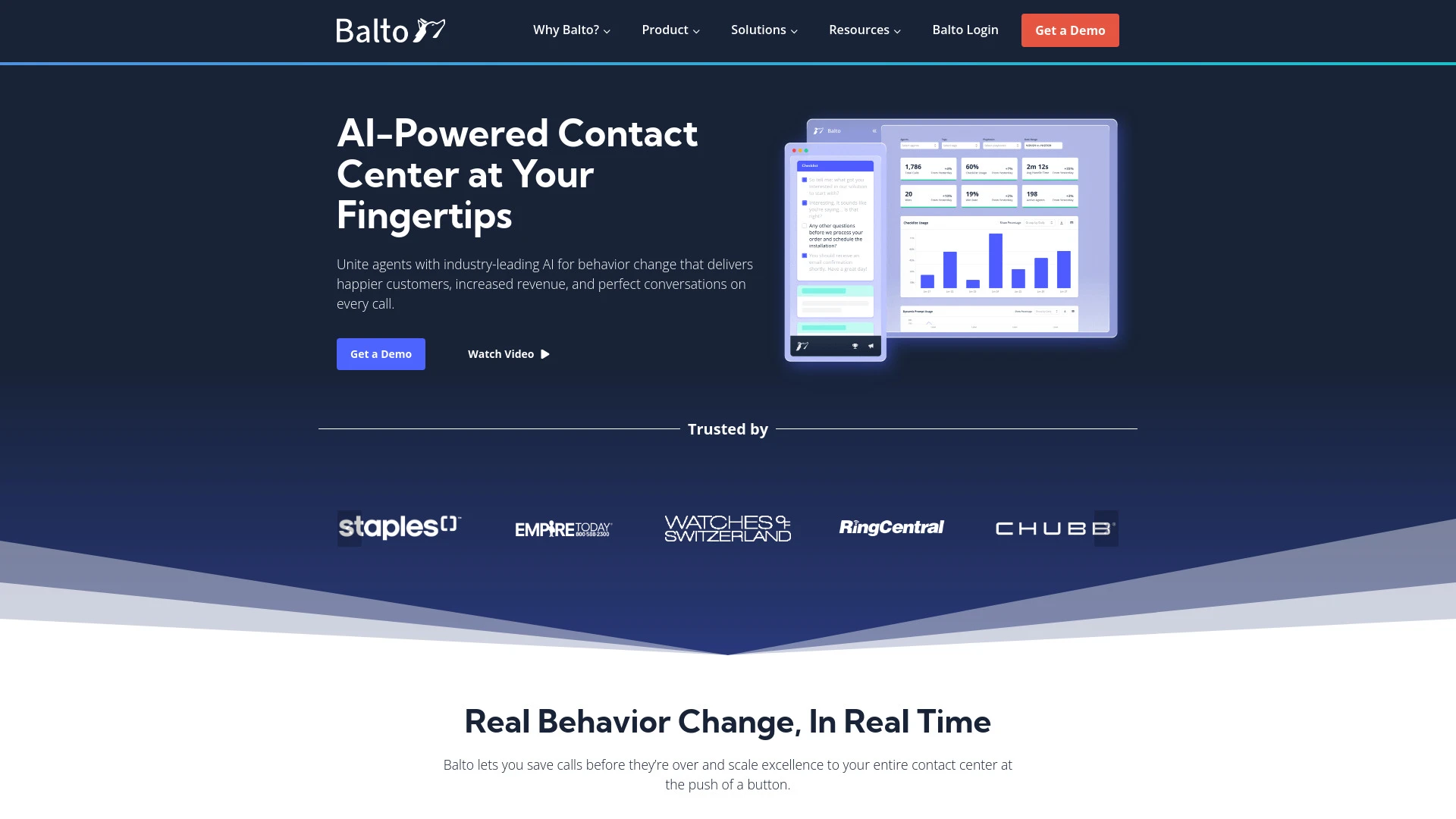 Balto website preview