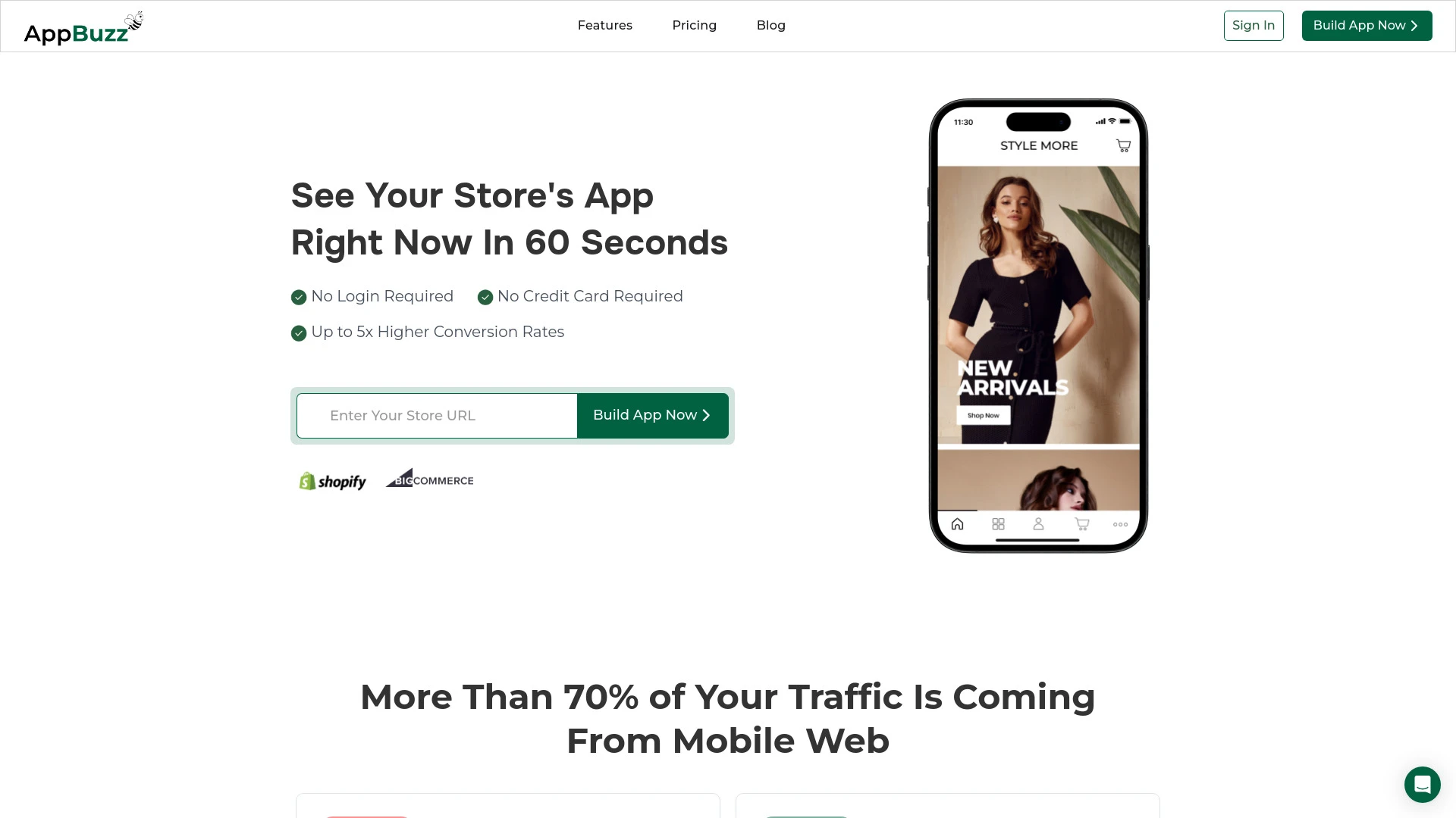 AppBuzz website preview