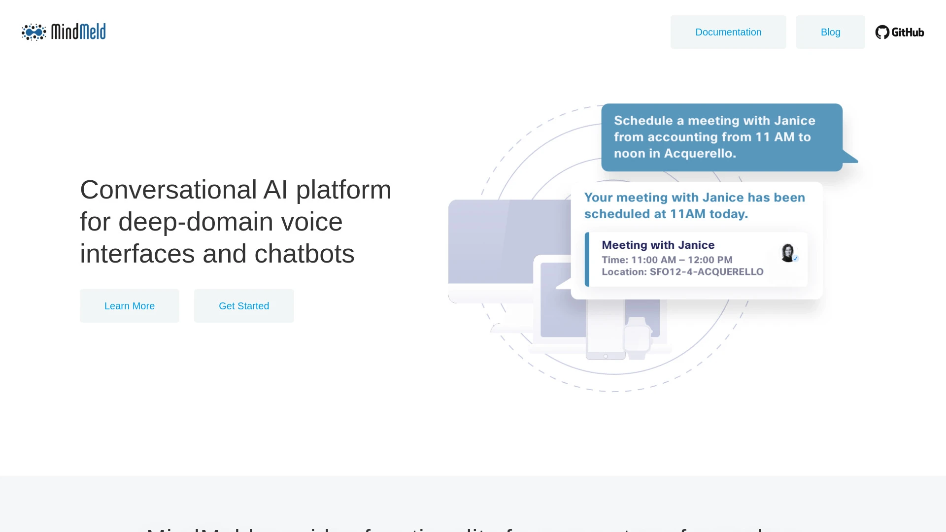 MindMeld website preview