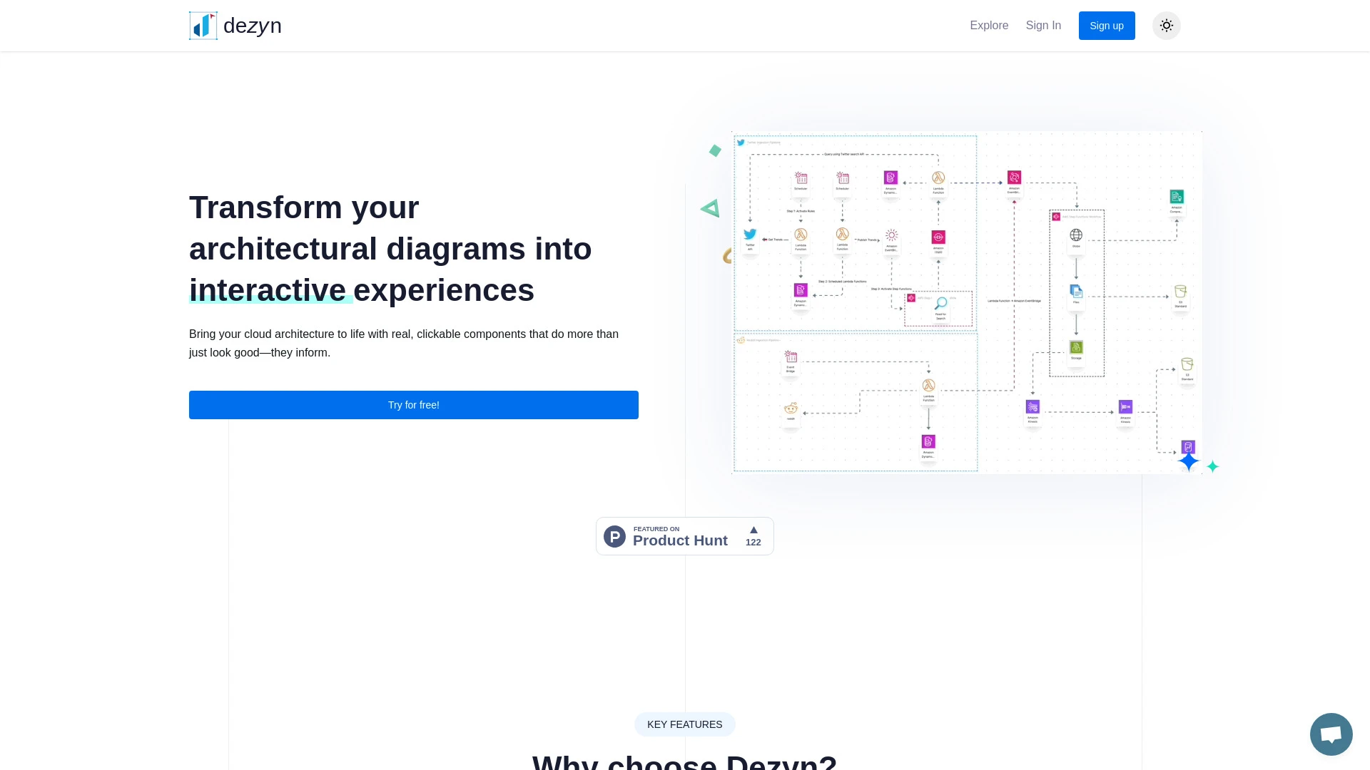 Dezyn website preview