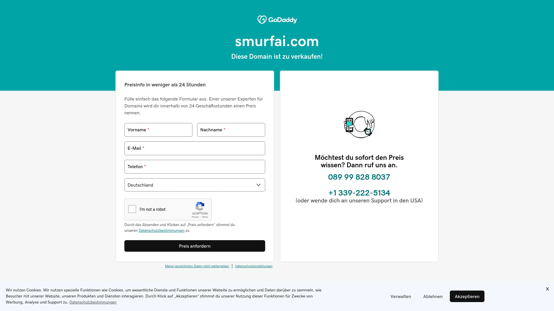 Smurf AI website preview