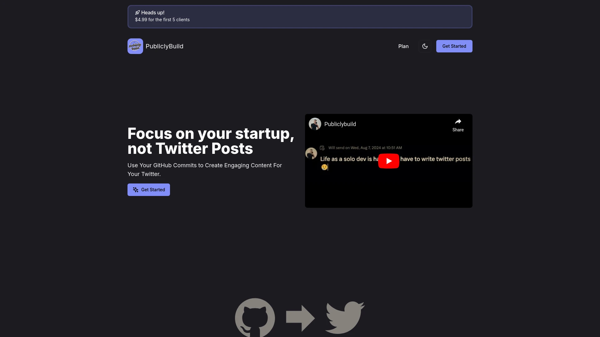PubliclyBuild website preview