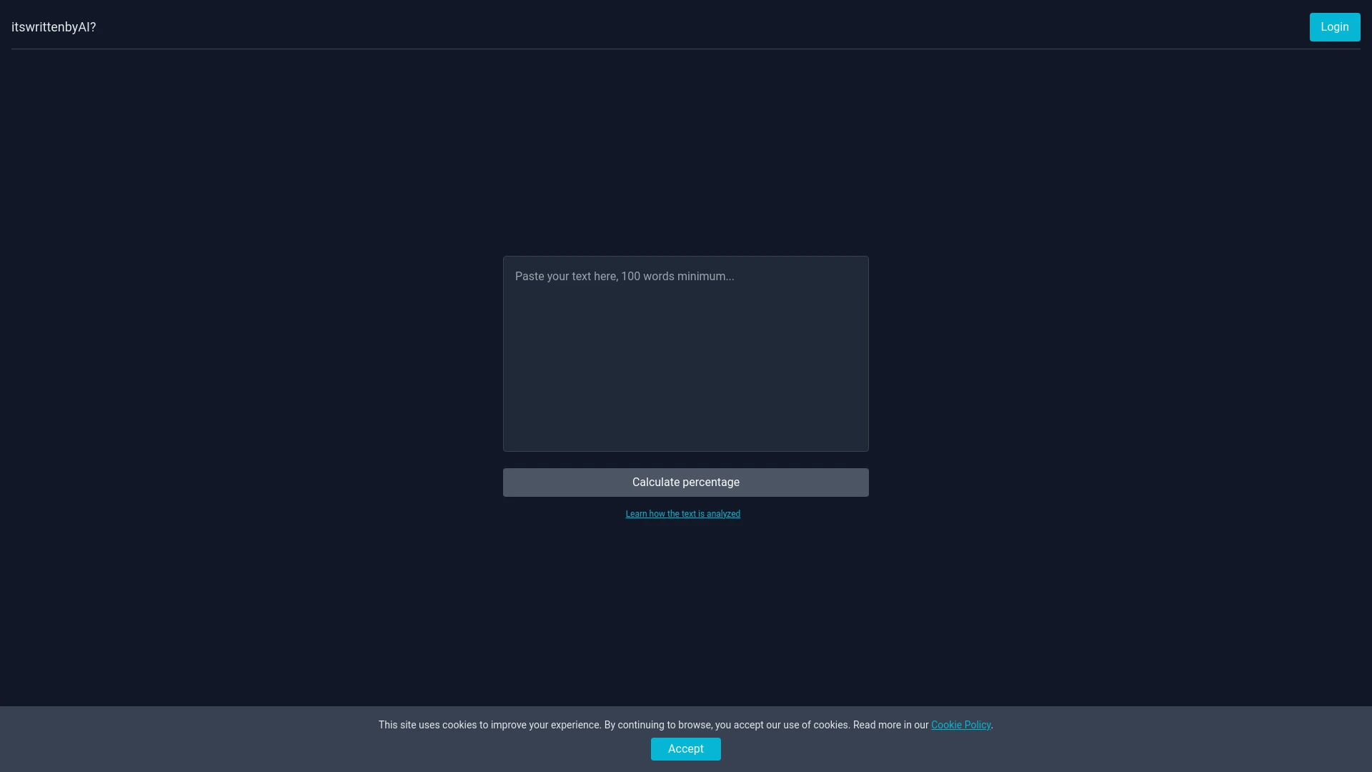 Itswrittenbyai website preview