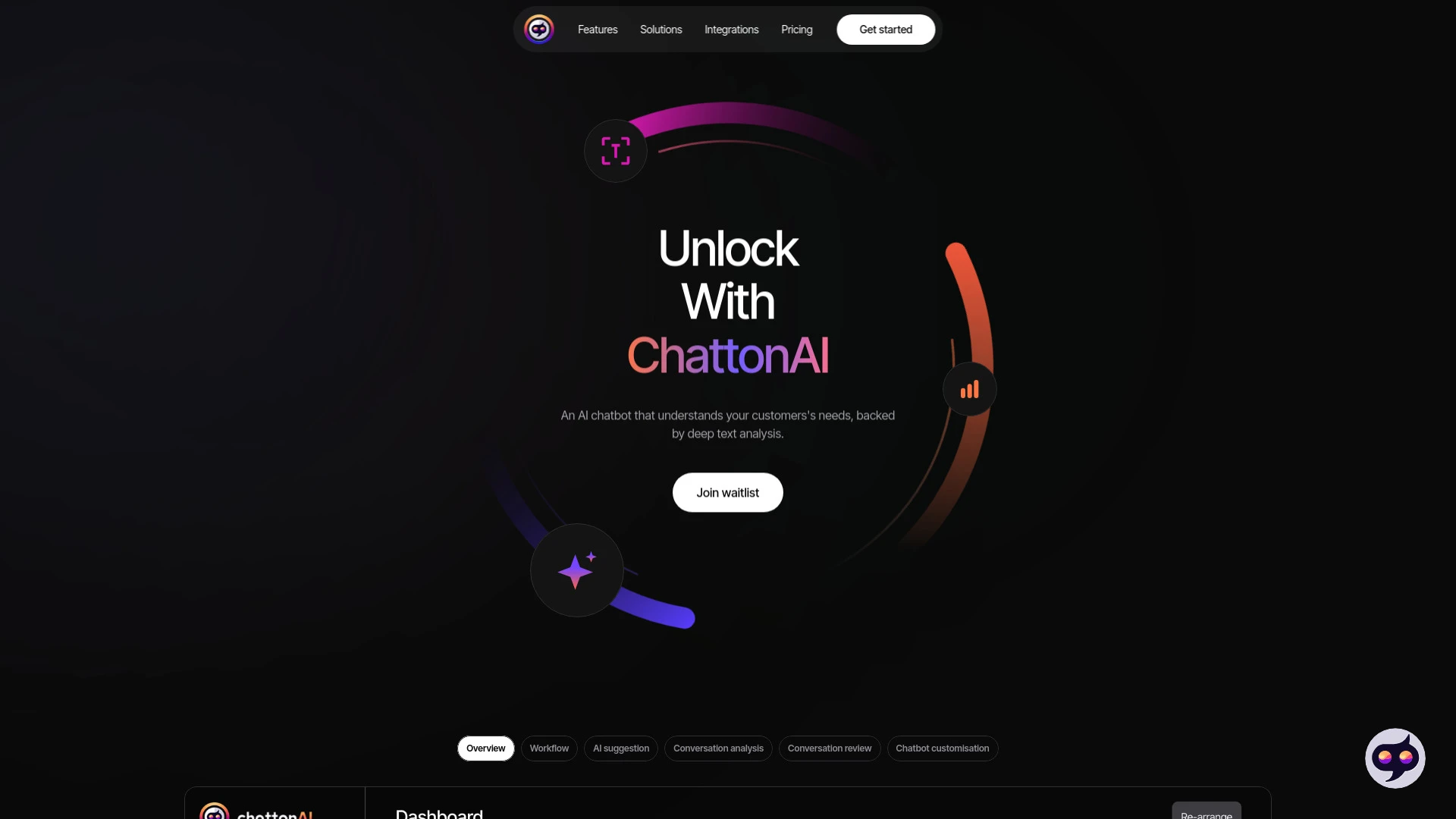 ChattonAI website preview