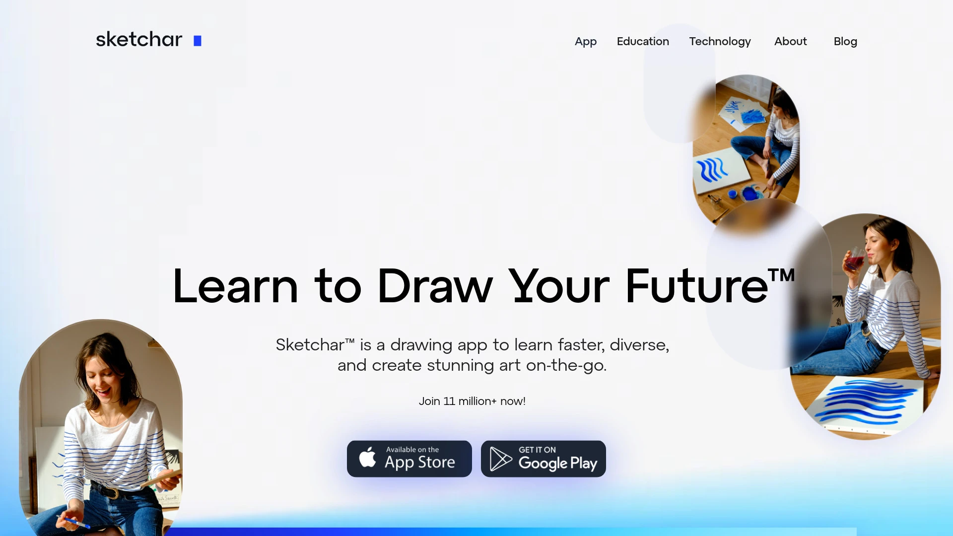 Sketchar™ website preview