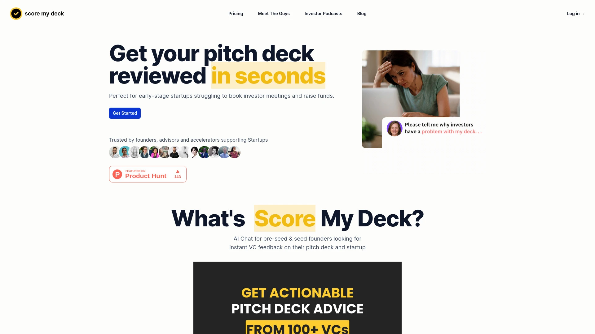 Score My Deck website preview