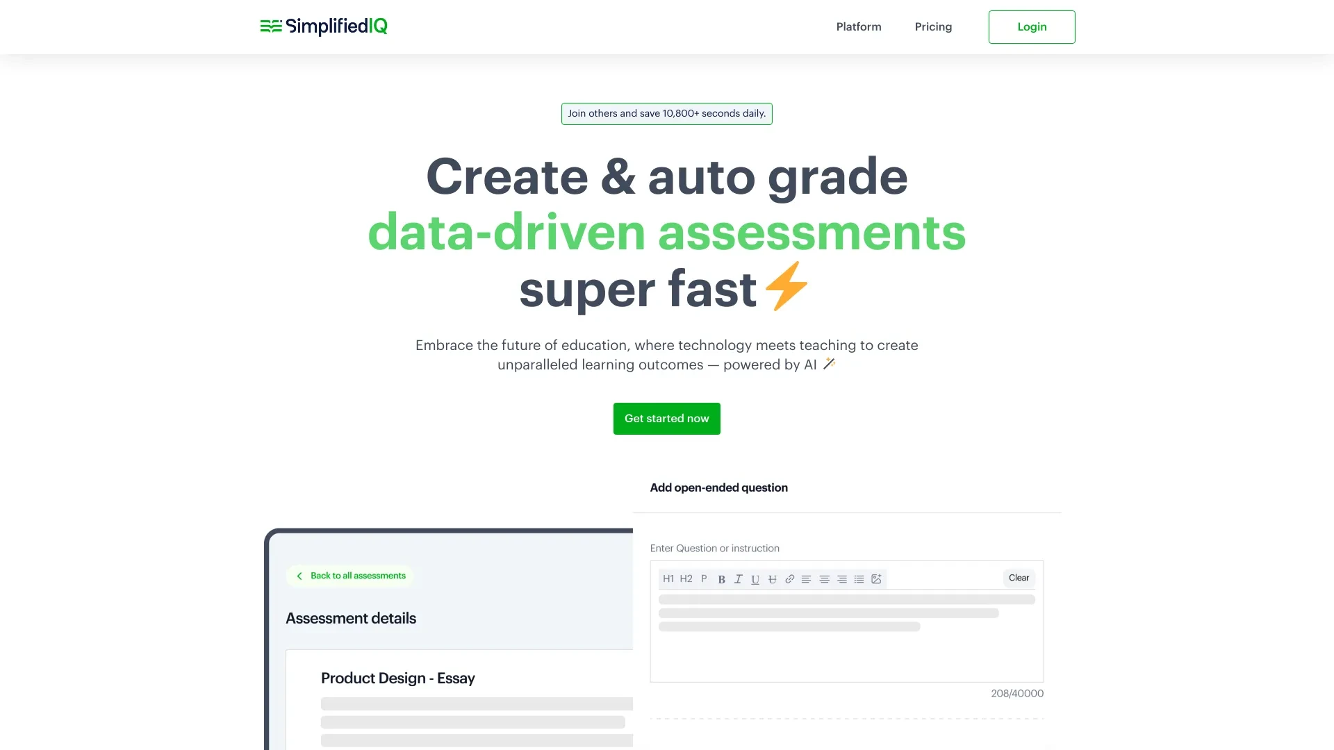 SimplifiedIQ website preview