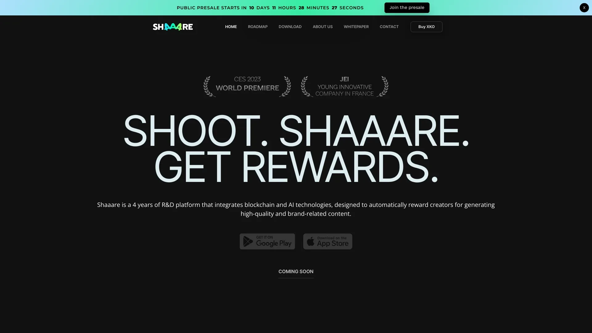 Shaaare website preview