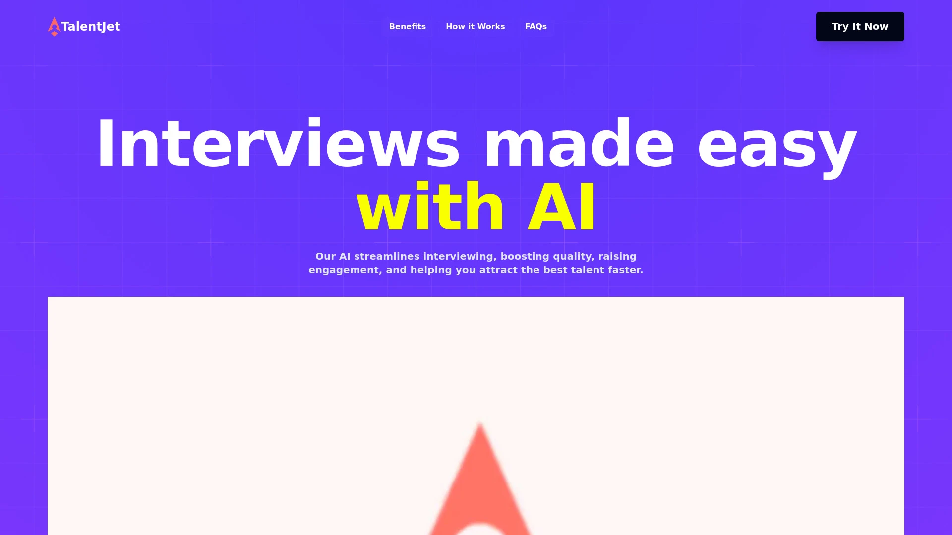 TalentJet.ai website preview