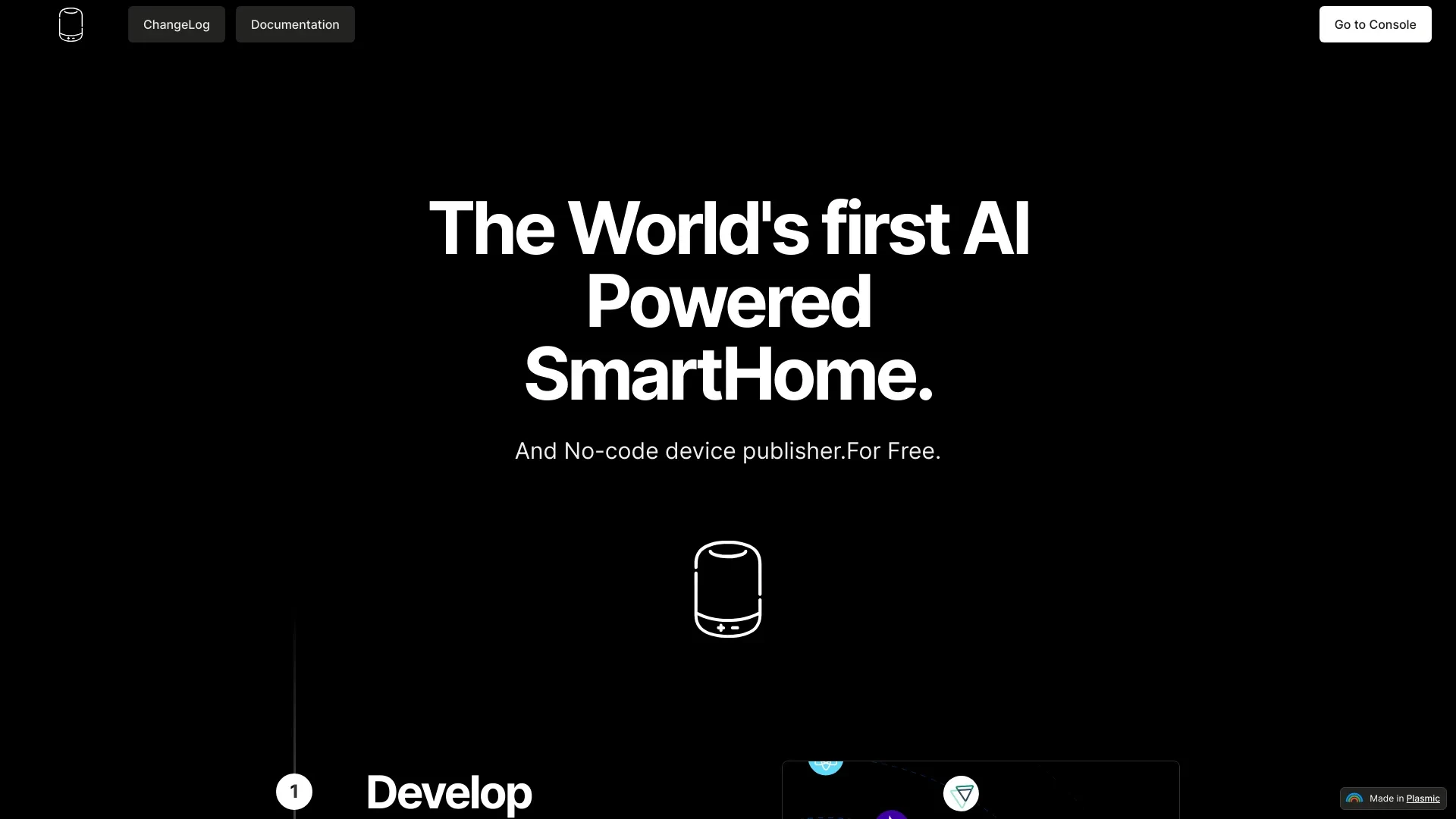 Devath - The World's Only AI SmartHome website preview