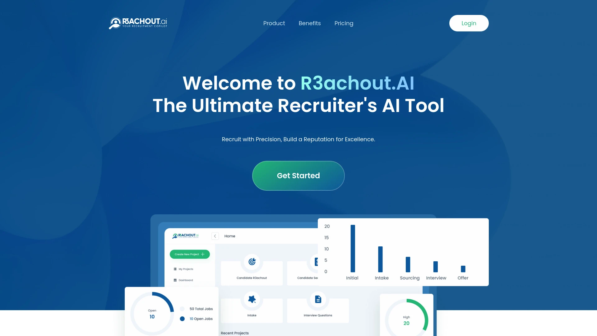 R3achout.AI website preview