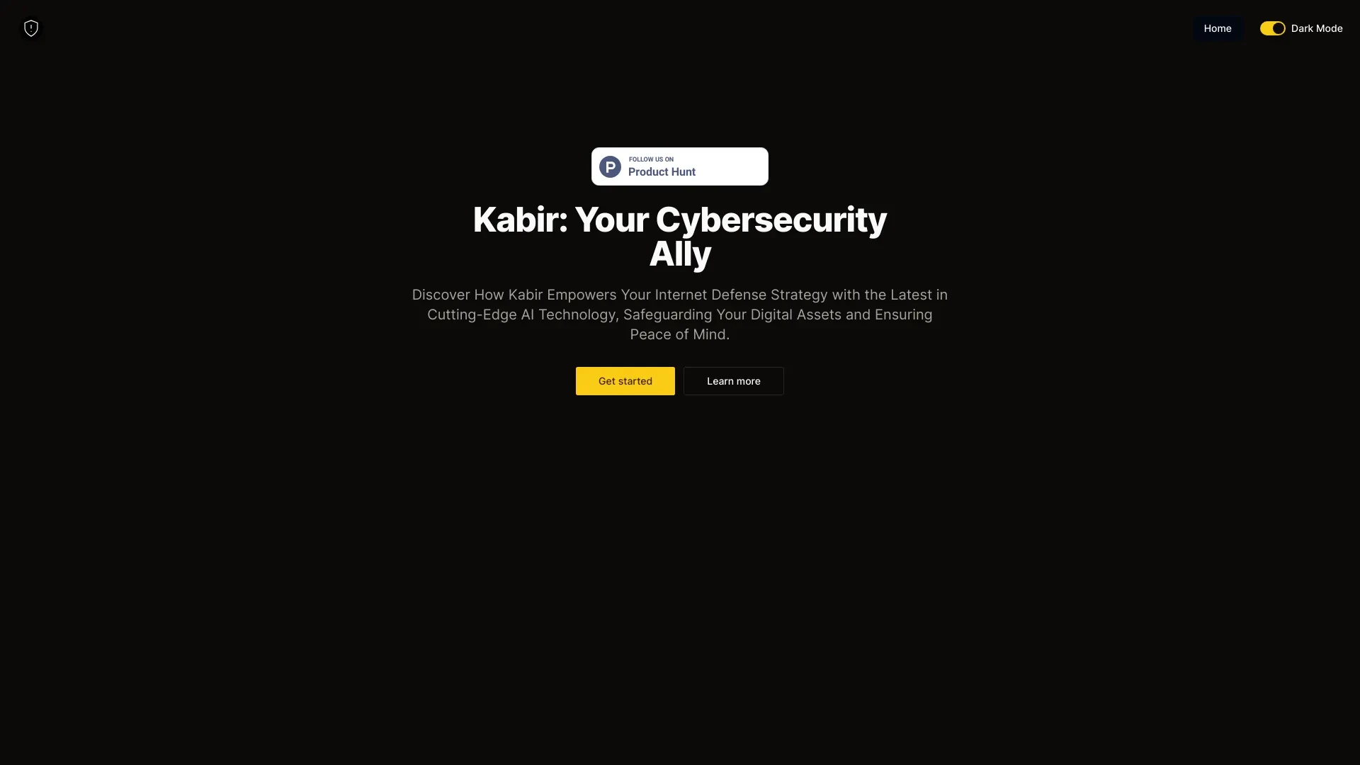 Kabir website preview