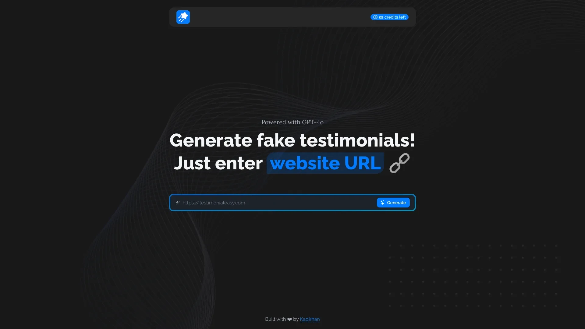 TestimonialEasy website preview