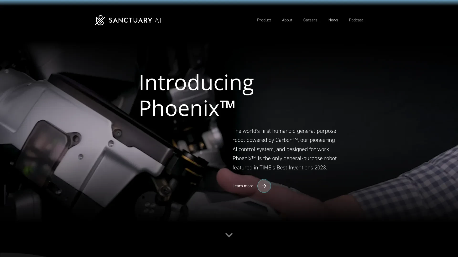 Sanctuary website preview