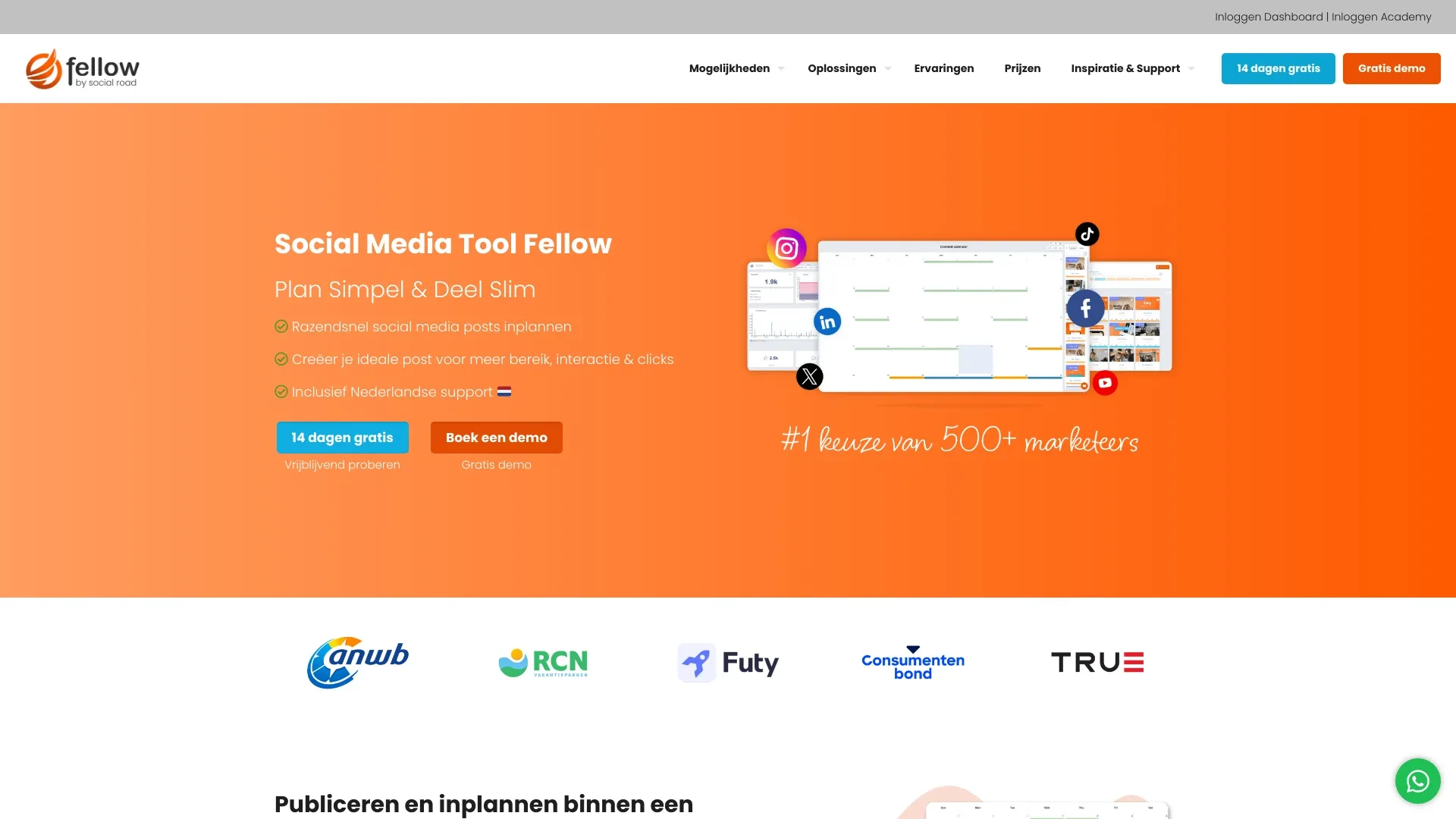 Fellow website preview