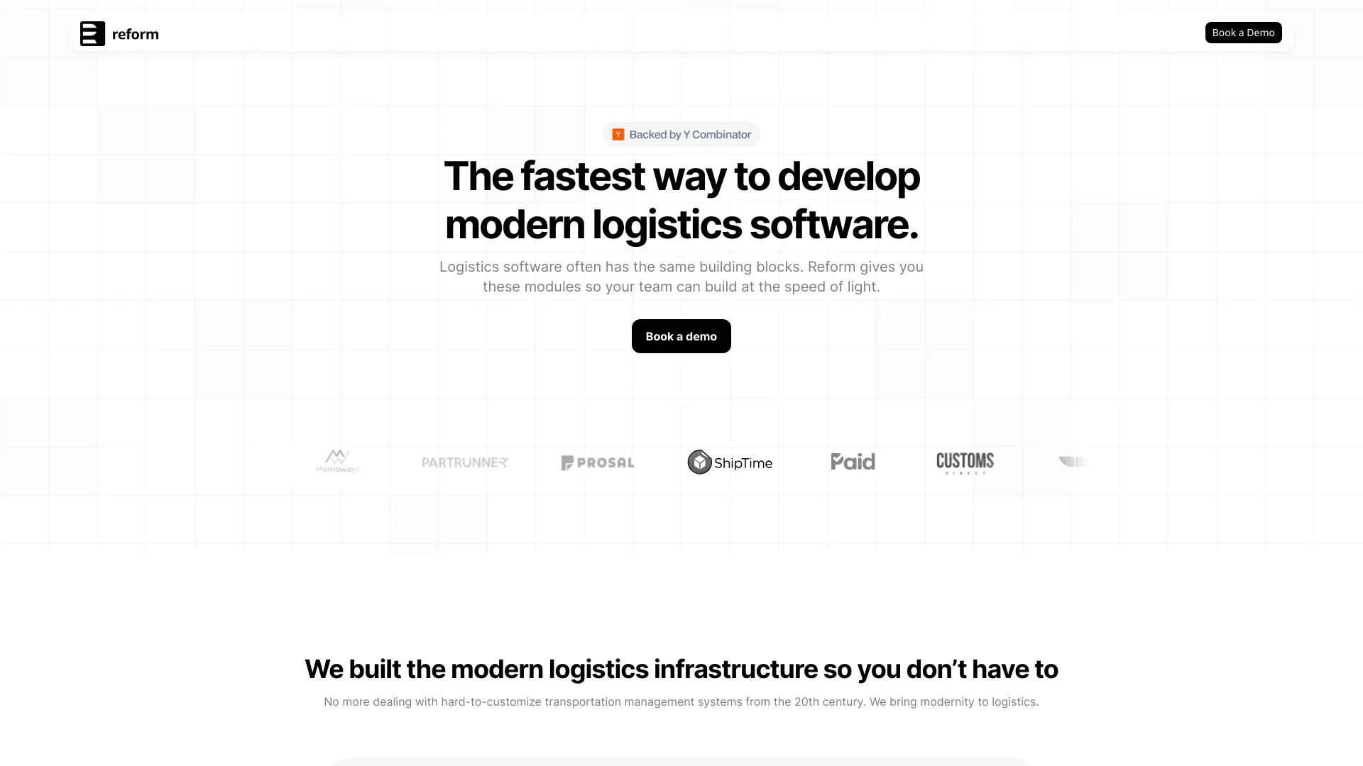 Reform website preview