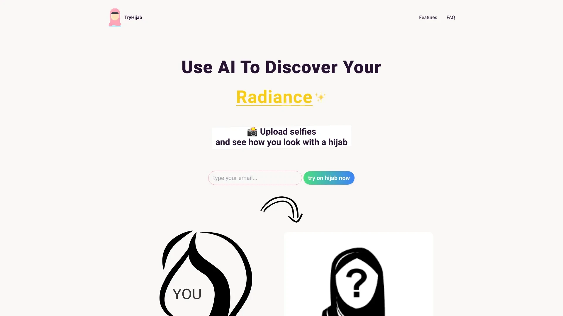 Discover Your Radiance website preview