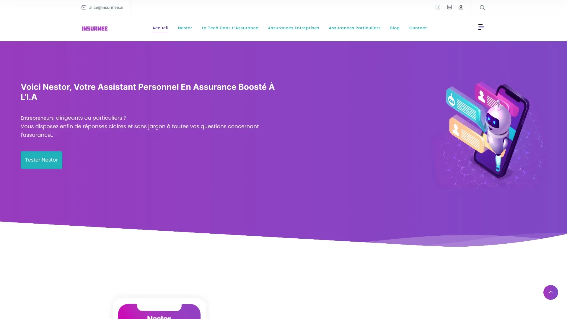 Insurmee website preview