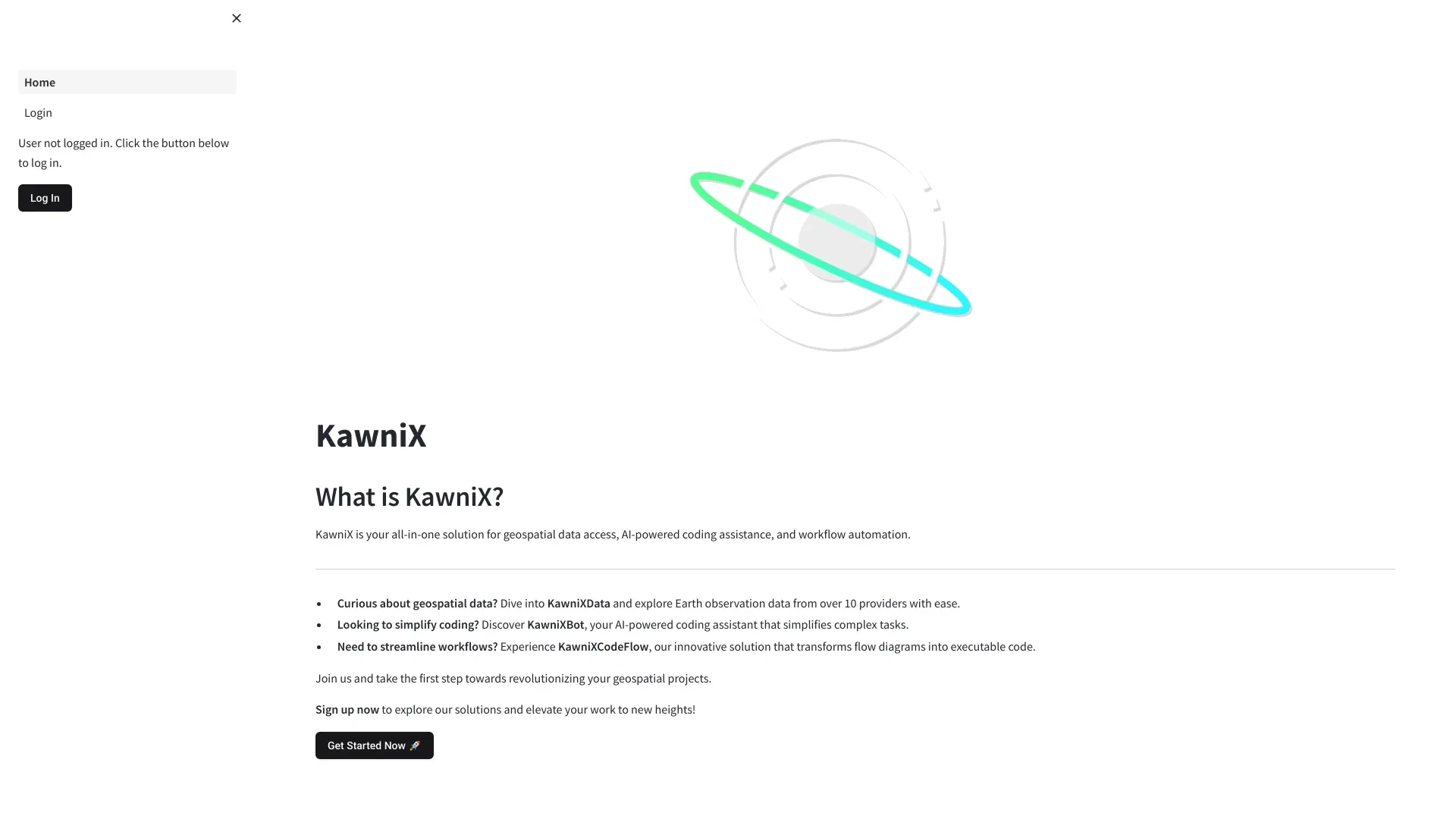 KawniX website preview